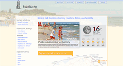 Desktop Screenshot of kuznica.eu